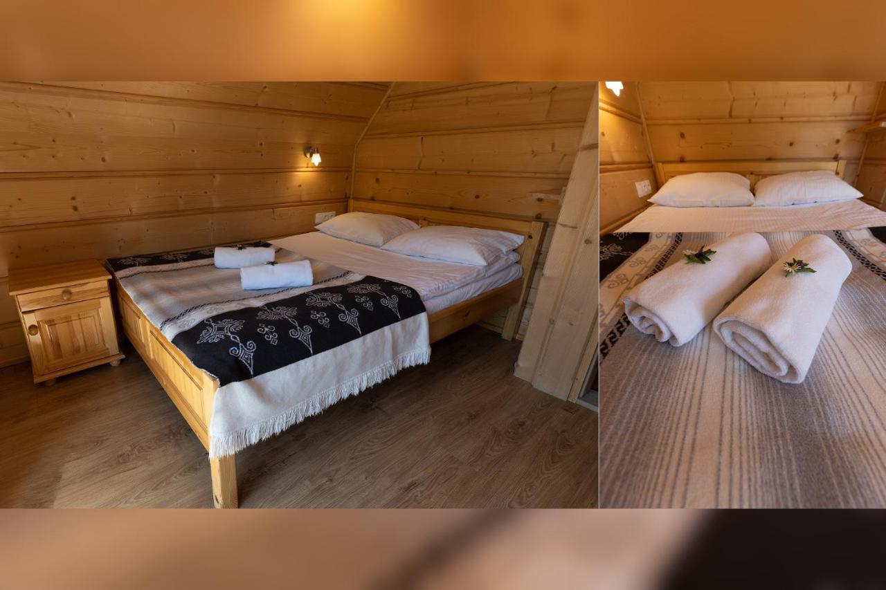 Witowianskie Domki Z Kominkiem, Jacuzzi I Sauna Dzianisz Ngoại thất bức ảnh