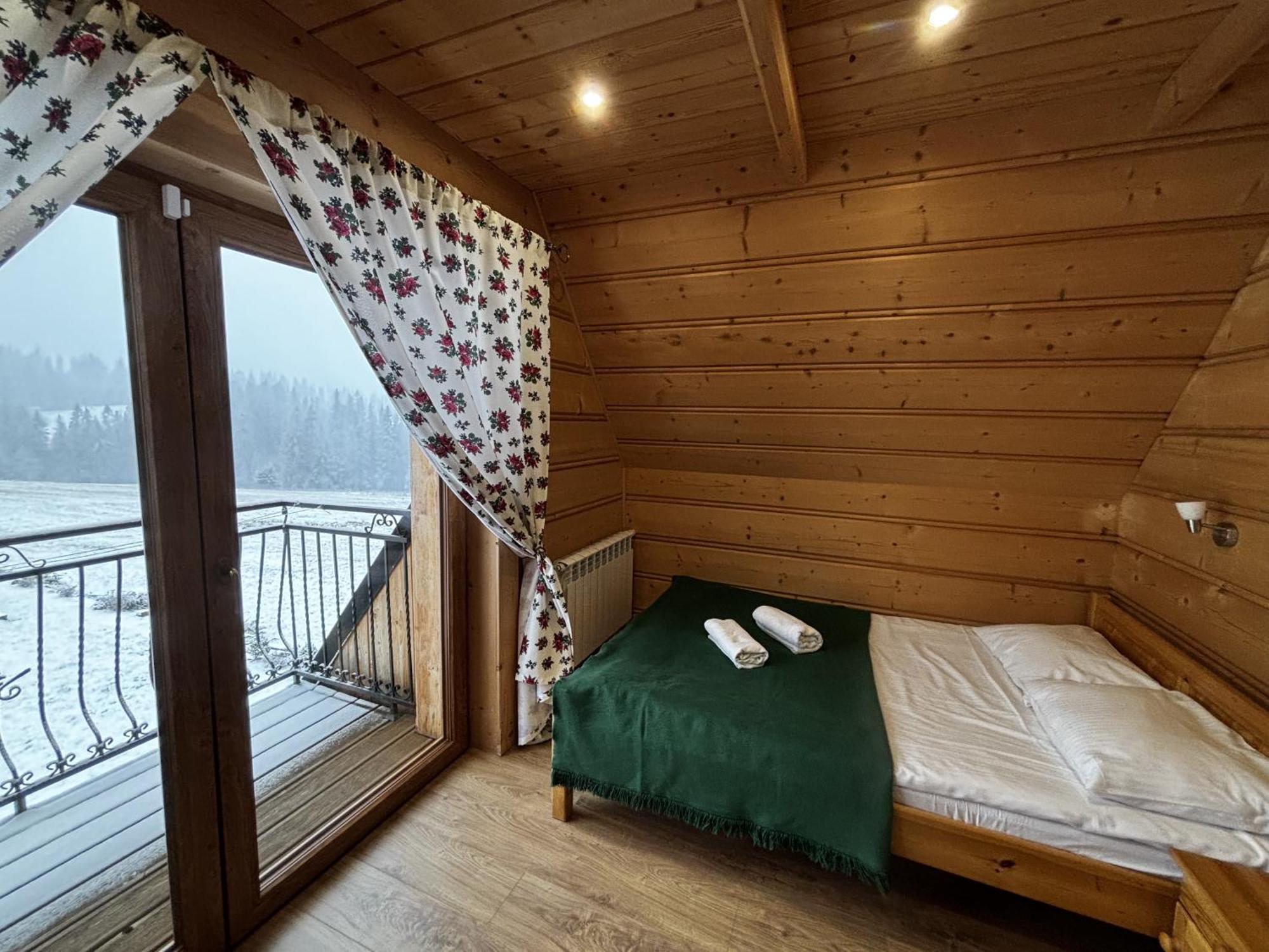 Witowianskie Domki Z Kominkiem, Jacuzzi I Sauna Dzianisz Ngoại thất bức ảnh
