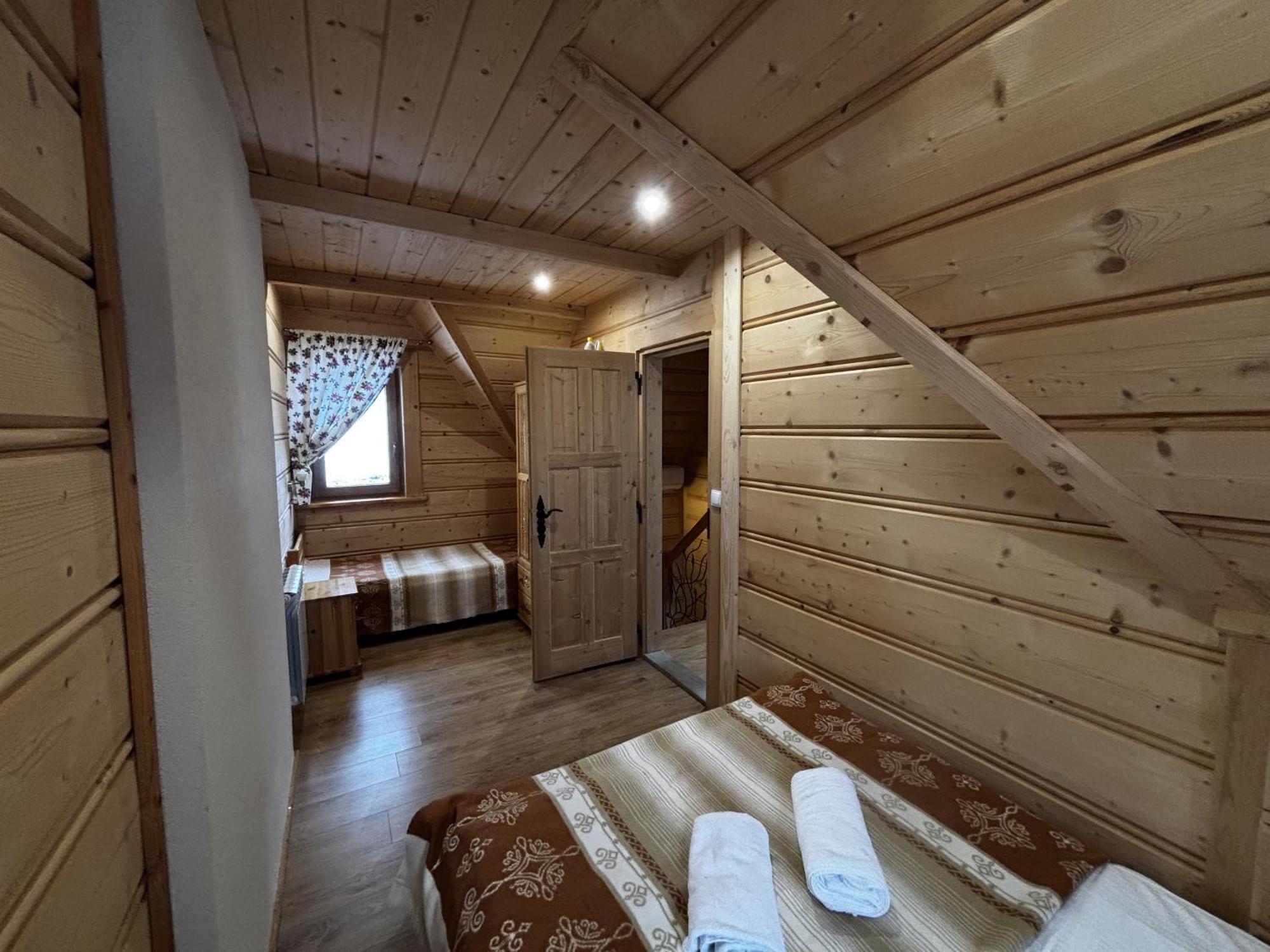 Witowianskie Domki Z Kominkiem, Jacuzzi I Sauna Dzianisz Ngoại thất bức ảnh