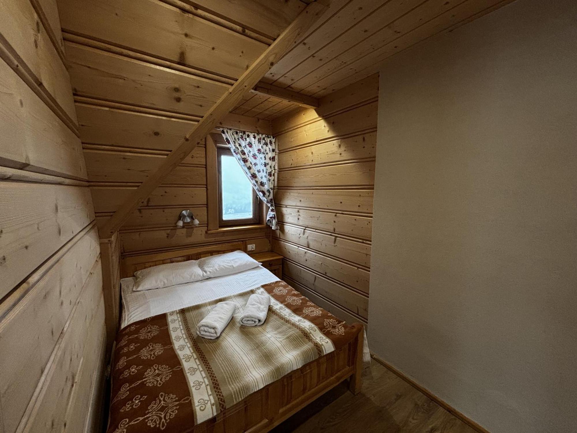 Witowianskie Domki Z Kominkiem, Jacuzzi I Sauna Dzianisz Ngoại thất bức ảnh